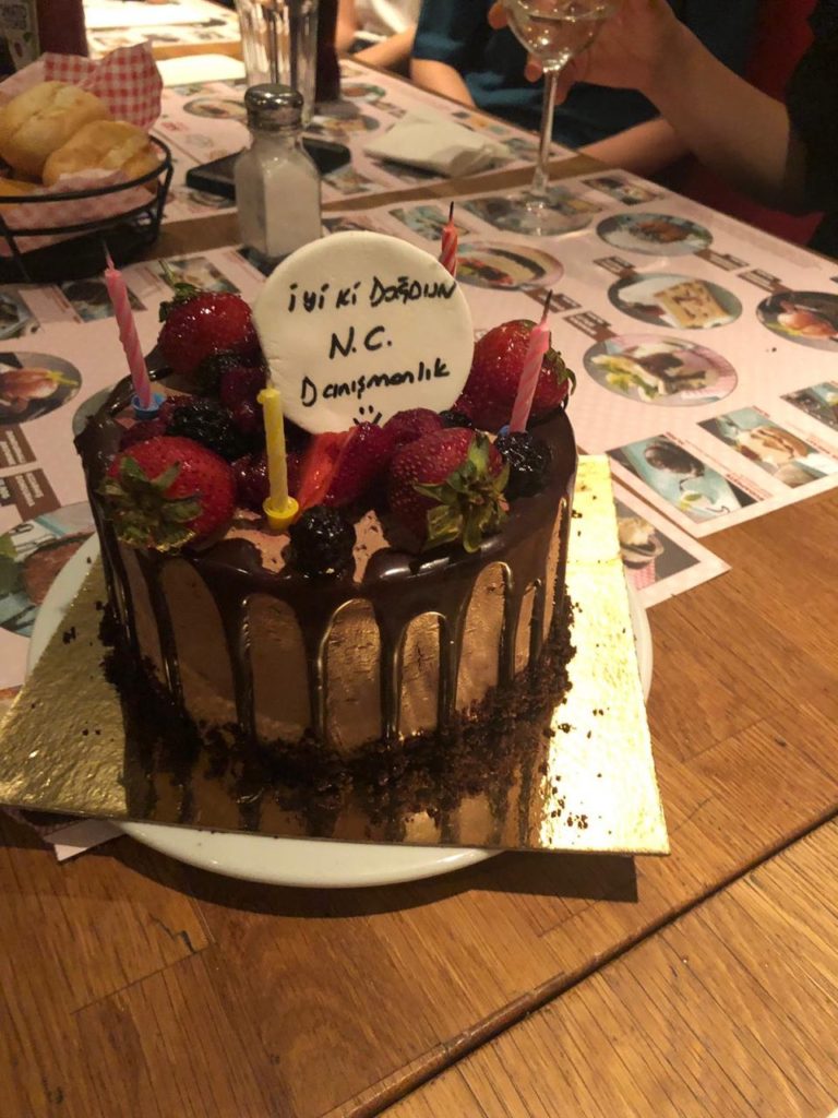 Pasta Cake NC Danışmanlık Kutlama